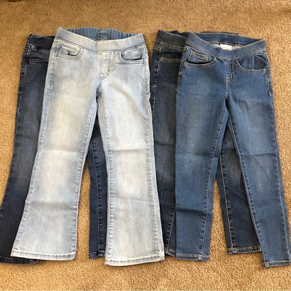 4-Pack! Cat & Jack Girls Jeans Bundle, Size 6 - Picture 1 of 9